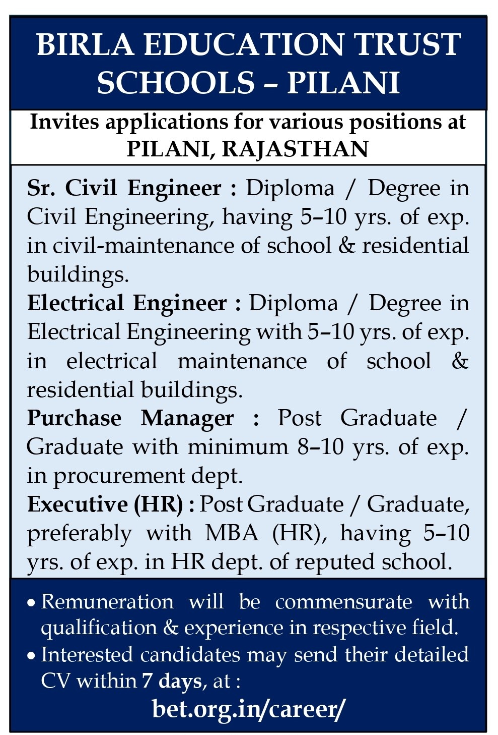 Birla Education Trust